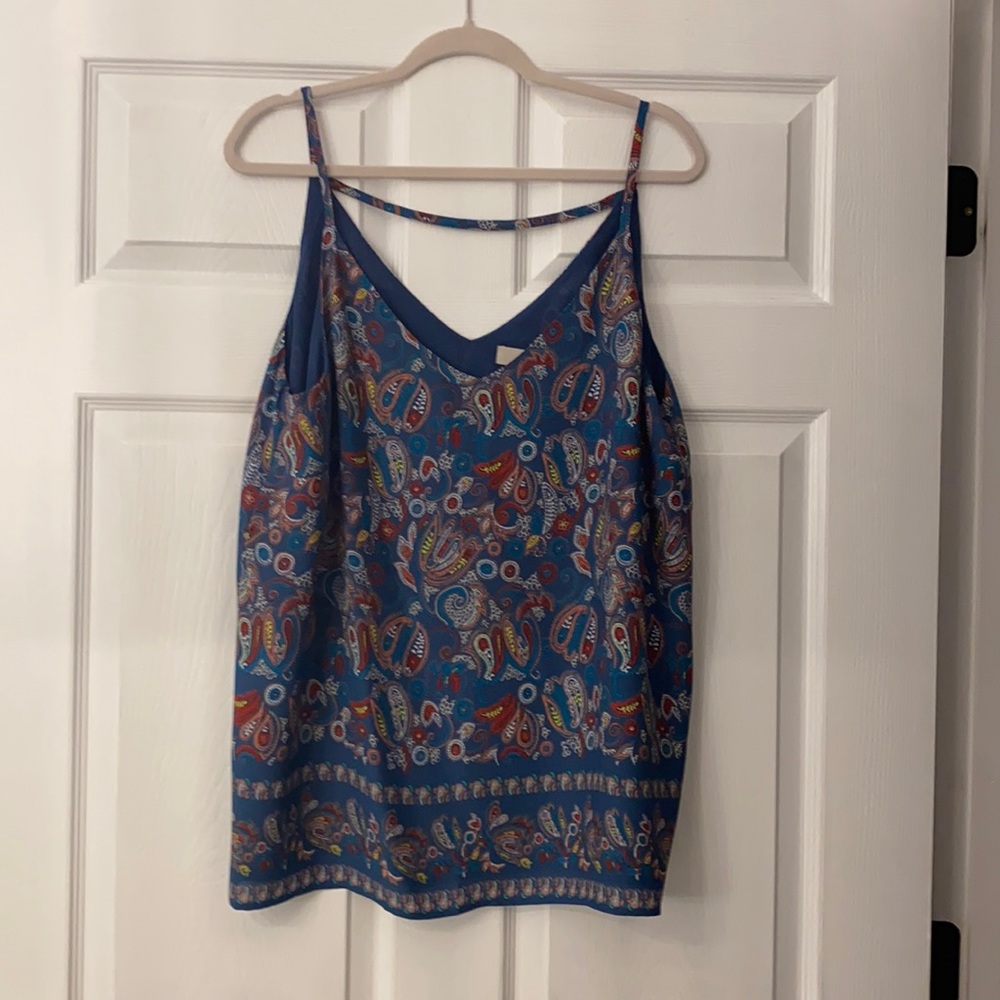 Loft Paisley Flowy Tank